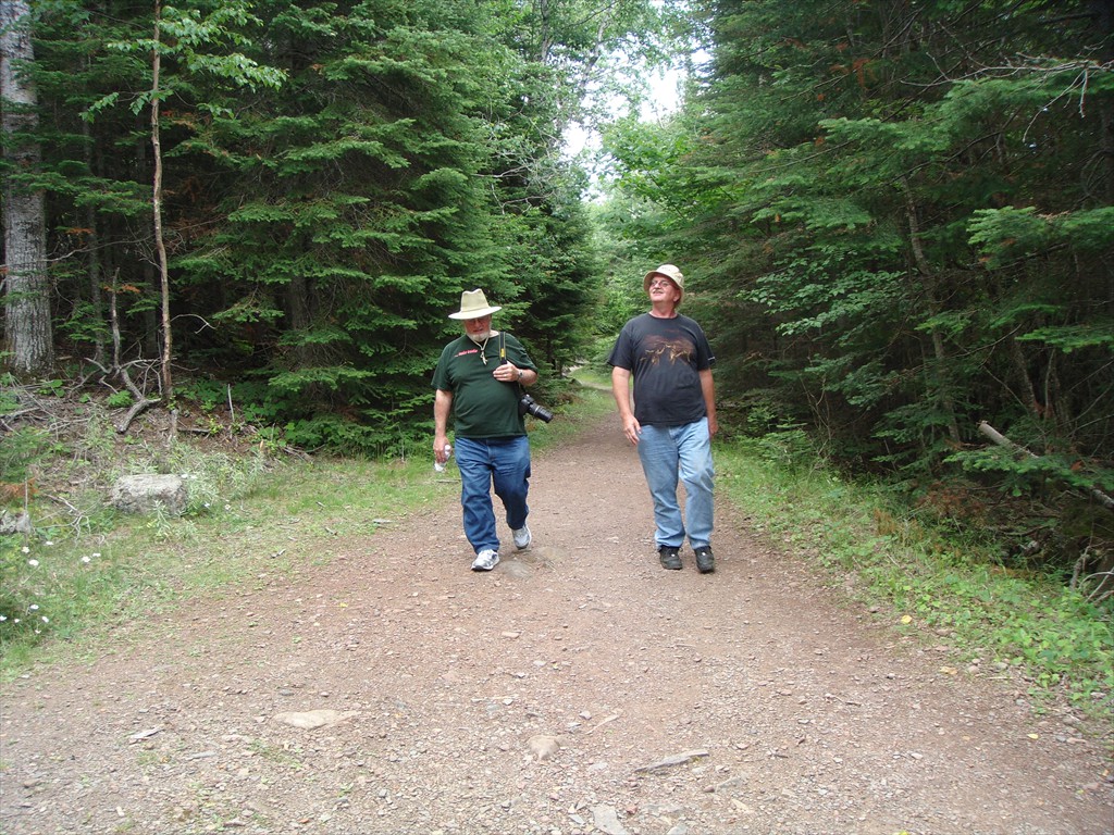 Gordon and Glen in Sibley Provincial Park
