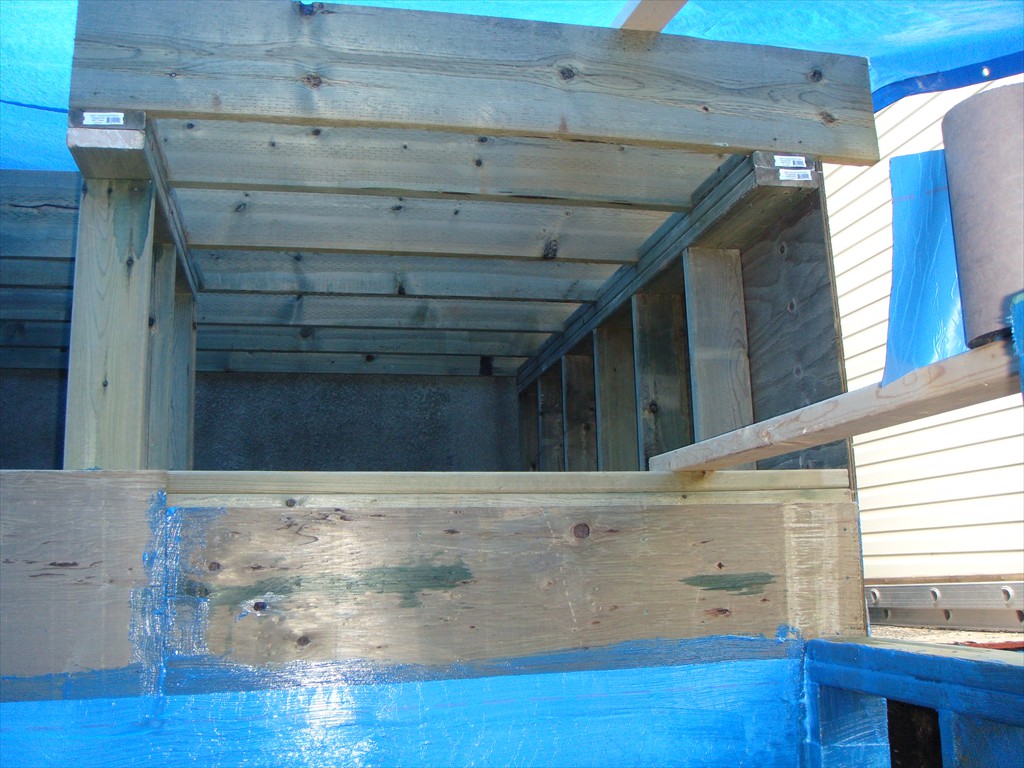construct upper deck support