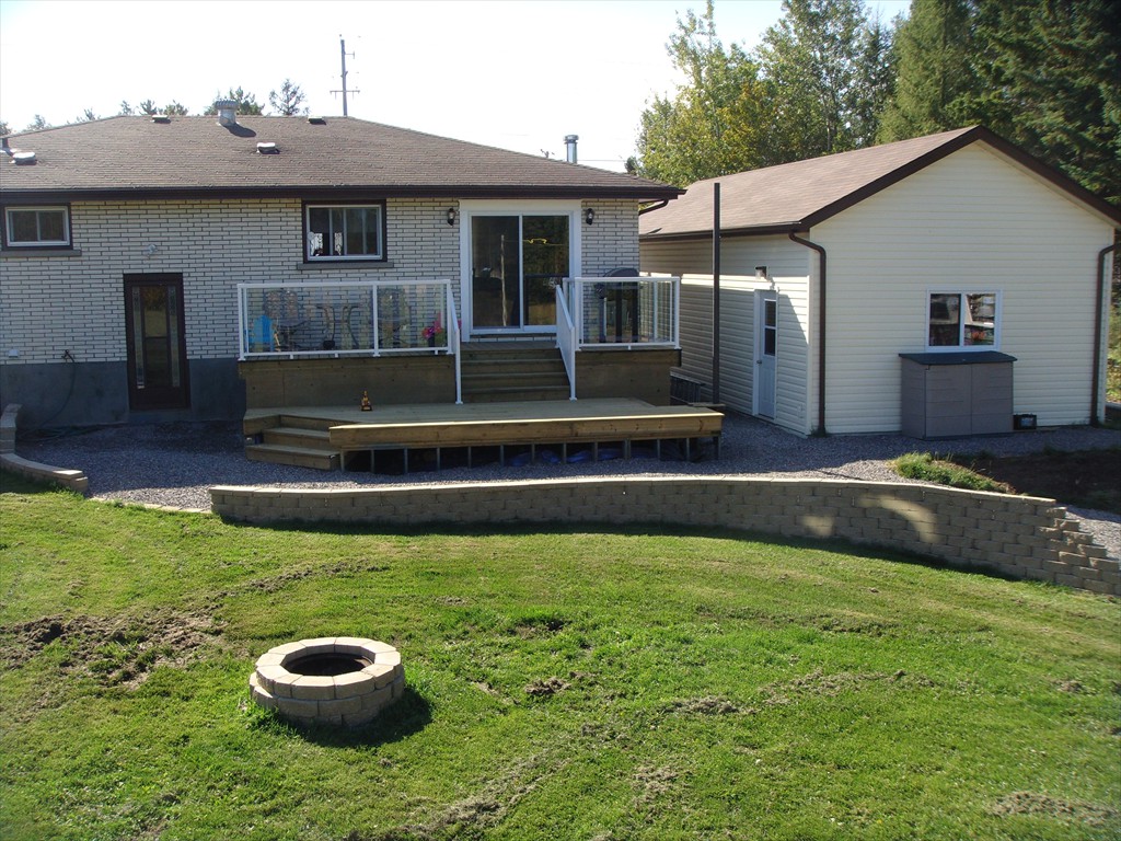 completed deck